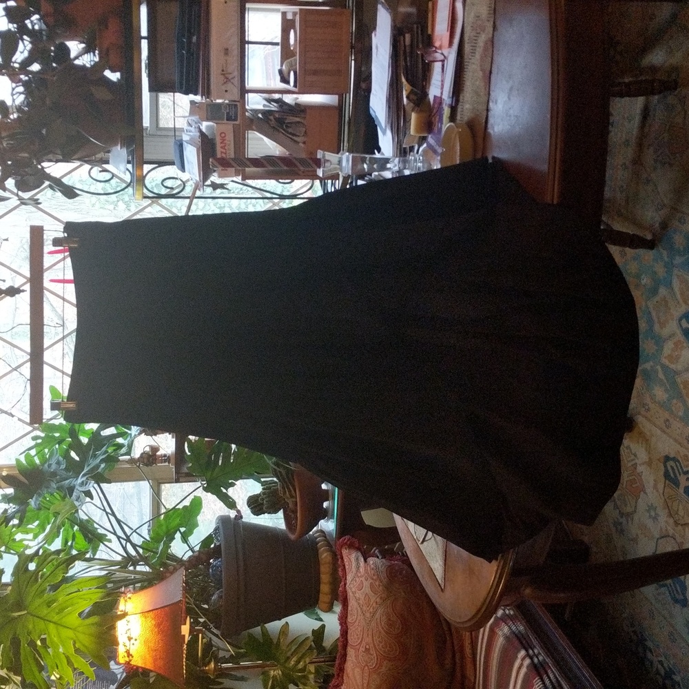 Eliza J Maxi party skirt short in front, long in back.
